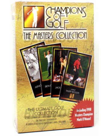 1998 Grand Slam Ventures Champions Of Golf: The Masters Collection Set