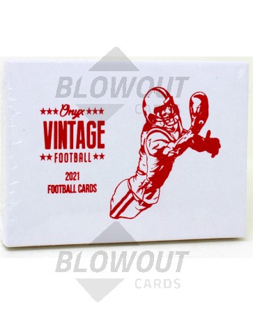 2021 Onyx Vintage Collection Football Box