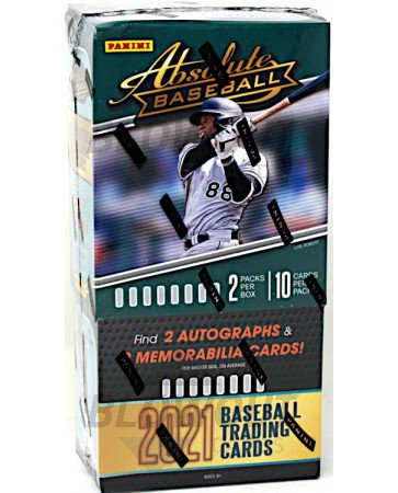2021 Panini Absolute Baseball Hobby Box