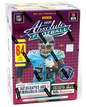 2021 Panini Absolute Football Blaster Box