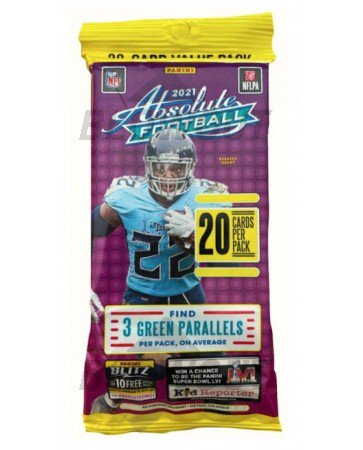 2021 Panini Absolute Football Fat Pack 