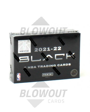 2021/22 Panini Black Basketball Hobby 12 Box Case