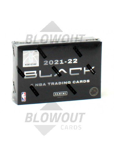 2021/22 Panini Black Basketball Hobby 12 Box Case