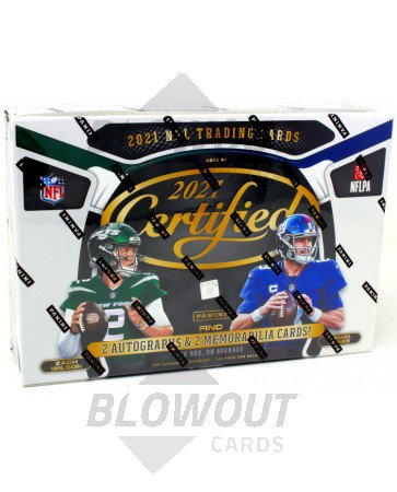 2021 Panini Certified Football Hobby Box