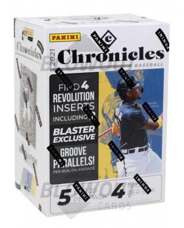 2021 Panini Chronicles Baseball Blaster 20 Box Lot