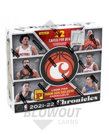 2021/22 Panini Chronicles Basketball Asia Edition Box