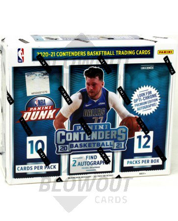2020/21 Panini Contenders Basketball Hobby Box