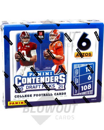 2021 Panini Contenders Draft Picks Football Hobby Box 