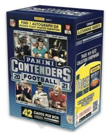 2021 Panini Contenders Football Blaster Box