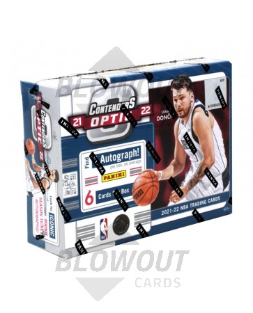 2021/22 Panini Contenders Optic Basketball Hobby 20 Box Case
