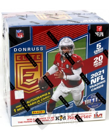 2021 Panini Donruss Elite Football Hobby Box