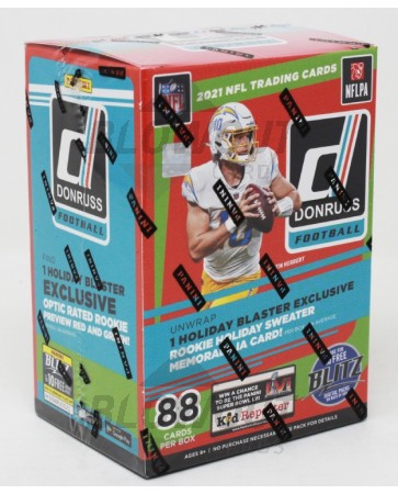 2021 Panini Donruss HOLIDAY Football Blaster Box
