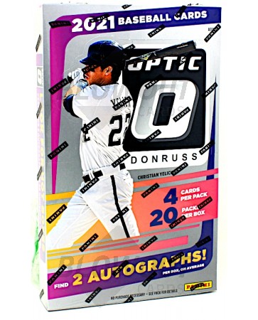 2021 Panini Donruss Optic Baseball Hobby Box
