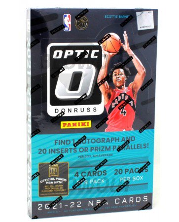 2021/22 Panini Donruss Optic Basketball Hobby Box