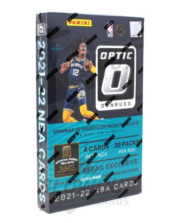 2021/22 Panini Donruss Optic Basketball Retail Box