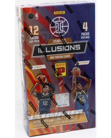2020/21 Panini Illusions Basketball Tmall Edition Box
