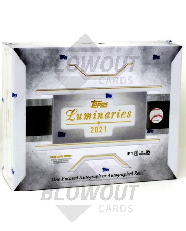 2021 Topps Luminaries Baseball Hobby 12 Box Case