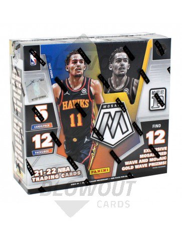 2021/22 Panini Mosaic Basketball Asia Edition 12 Box Case