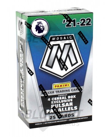 2021/22 Panini Mosaic Premier League Soccer Cereal 40 Box Case