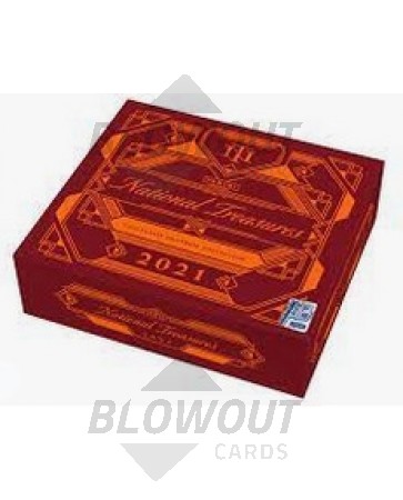 2021 Panini National Treasures Collegiate Football 1st Off The Line Hobby Box