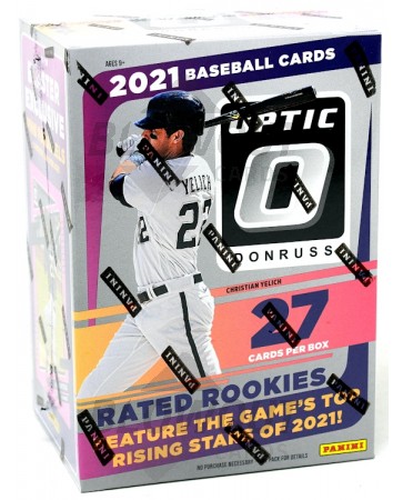 2021 Panini Donruss Optic Baseball Blaster Box