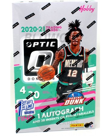 2020/21 Panini Donruss Optic Basketball 1st Off The Line Hobby Box