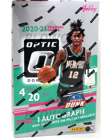 2020/21 Panini Donruss Optic Basketball Hobby 12 Box Case