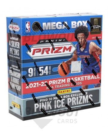 2021/22 Panini Prizm Basketball Pink Ice Mega 20 Box Case