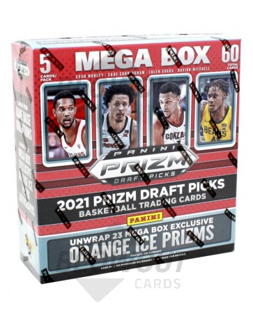2021/22 Panini Prizm Collegiate Draft Picks Basketball Mega 20 Box Case
