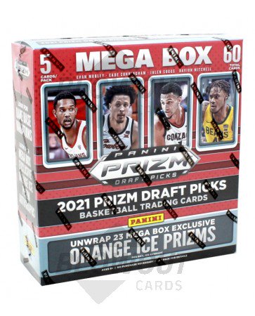 2021/22 Panini Prizm Collegiate Draft Picks Basketball Mega Box