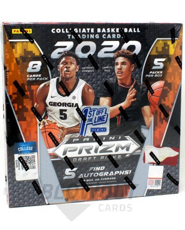 2020/21 Panini Prizm Collegiate Draft Picks Basketball 1st Off The Line Hobby Box 