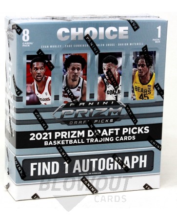 2021/22 Panini Prizm Draft Picks Choice Collegiate Basketball Box