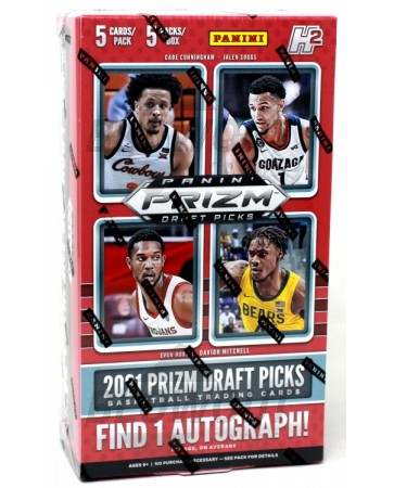 2021/22 Panini Prizm Collegiate Draft Picks Basketball Hobby H2 Box