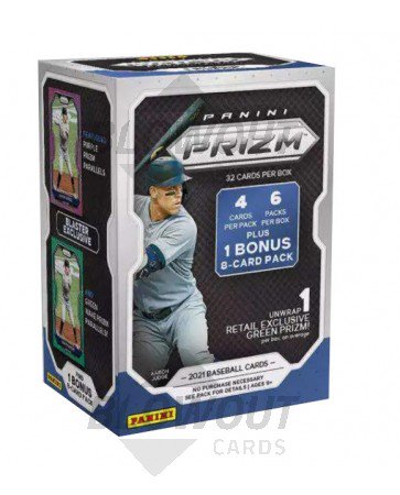 2021 Panini Prizm Baseball Blaster 20 Box Case