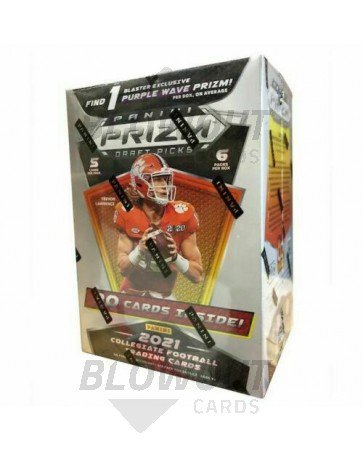 2021 Panini Prizm Collegiate Draft Picks Football Blaster Box