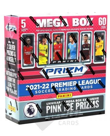2021/22 Panini Prizm Premier League Soccer Mega 20 Box Lot