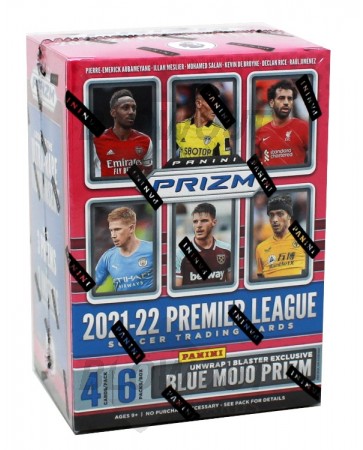 2021/22 Panini Prizm Premier League Soccer Fanatics Blaster 20 Box Case