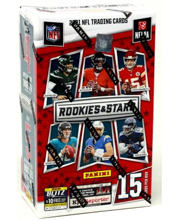 2021 Panini Rookies & Stars Football Cereal Box