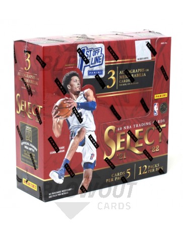2021/22 Panini Select Basketball 1st Off The Line Hobby Box