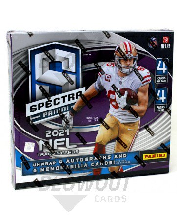 2021 Panini Spectra Football Hobby Box
