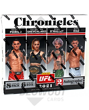 2021 Panini Chronicles UFC Hobby Box