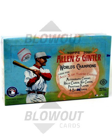 2011 Topps Allen & Ginter Baseball Hobby Box 