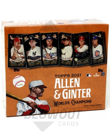 2021 Topps Allen & Ginter X Baseball Box
