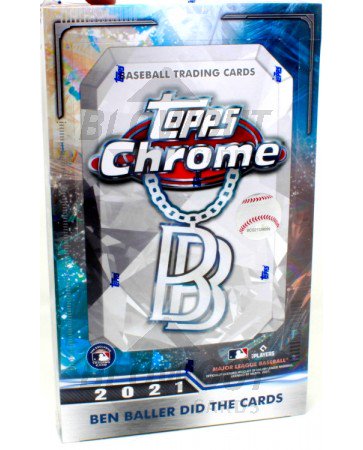 2021 Topps Chrome Baseball Ben Baller Edition Box