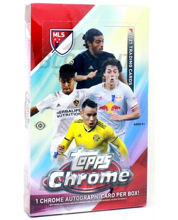 2021 Topps MLS Chrome Soccer Box