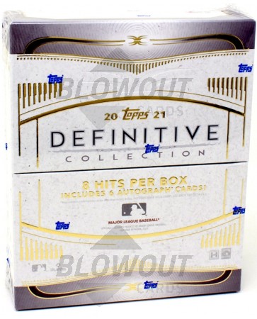 2021 Topps Definitive Baseball Hobby Box