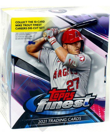 2021 Topps Finest Baseball Hobby Box