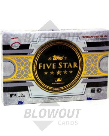 2021 Topps Five Star Baseball Hobby Box