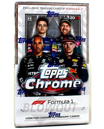 2021 Topps Chrome Formula 1 Racing Hobby Box