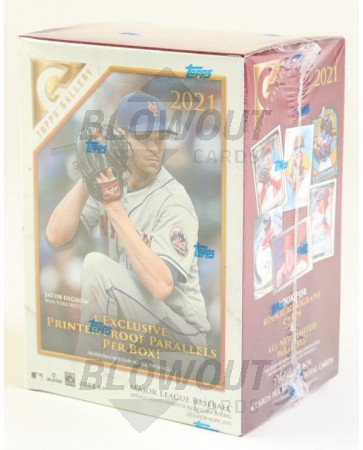 2021 Topps Gallery Baseball Blaster Box